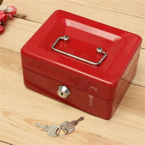 stainless steel money box|lock box for cash.